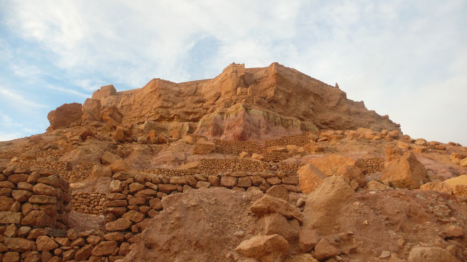 The ksar of Aït Benhaddou at sunset